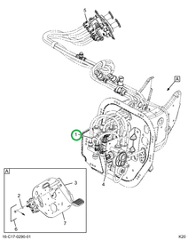 2521088C1 VALVE, BRAKE