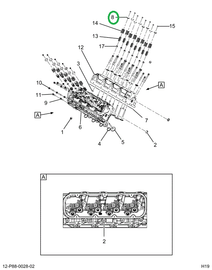 2521168C1 Shim, Valve Spring