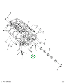 2521179C1 PLUG, ORB, FREEZE, BLOCK