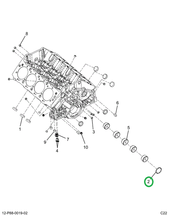 2521180C1 PLUG, CAM BORE