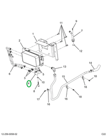 2521197C91 HOUSING,BLOCK, OIL DISTRIBUTIO