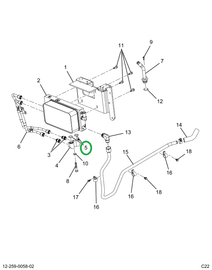 2521198C1 SEAL,O-RING, OIL COOLER