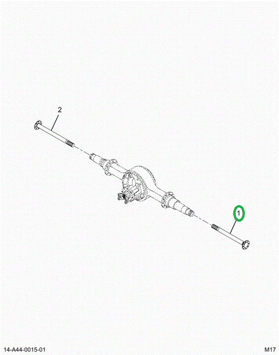 2521210C91 SHAFT,LT AXLE SHAFT