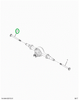 2521211C91 Rt Axle Shaft