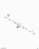 2521213C91 Rt Axle Shaft