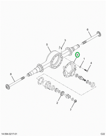 2521316C91 Head 19060s 650