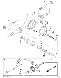 2521317C91 Head 19060d 433