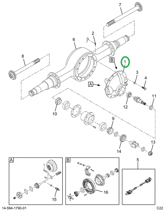2521317C91 Head 19060d 433
