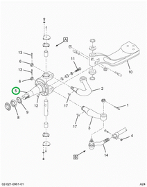 2521380C91 Rh Steering Knuckle