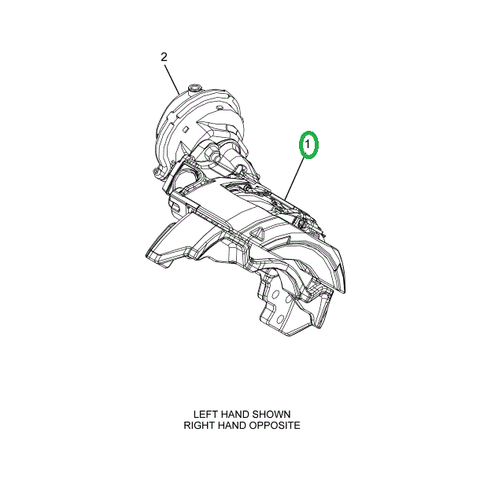 2521615C91 CHAMBER,CALIPER, BRAKE, LEFT H