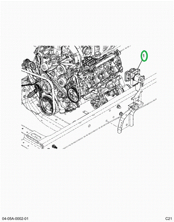 2521972C1 VALVE, BRAKE CONTROL, BOSCH, S