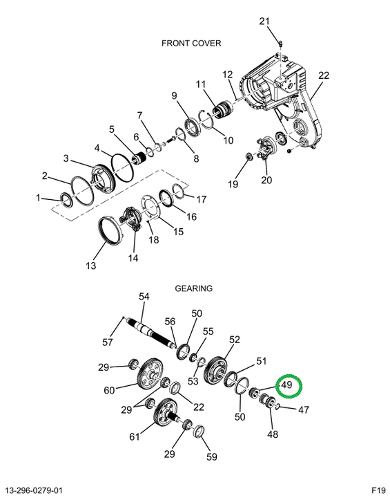 2522007C1 COLLAR-CLUTCHN 3107N1444