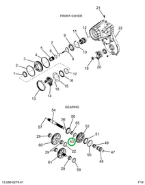 2522010C1 CUP- BEARING 1228G2685