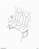 2522030C1 Upholstery, Seat Bottom, Charc
