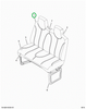 2522035C1 Upholstery, Seat Back, Charcoa