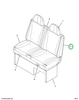 2522037C1 Upholstery, Seat Back, Charcoa