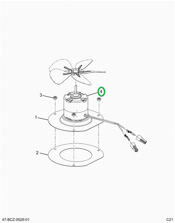 2522085C1 BLOWER,MOTOR, HEATER