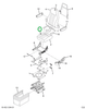 2522223C1 CUSHION, UPHOLSTERED, SEAT BOT