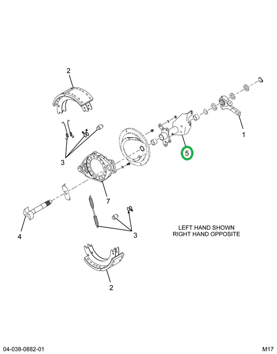 2522283C91 BRACKET, CAM ASSEMBLY