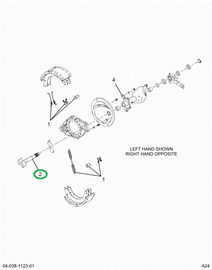 2522289C91 Camshaft Sh28t Ccw 14.750