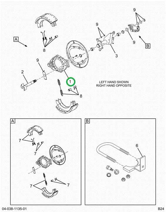 2522297C91 SPIDER PIN ASSEMBLY