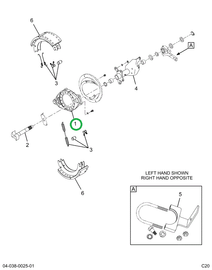 2522298C91 Spider Pin Assembly