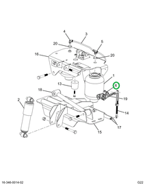 2522374C1 VALVE, HEIGHT CONTROL
