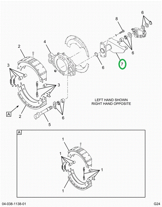 2522391C91 Bracket, Camshaft Support