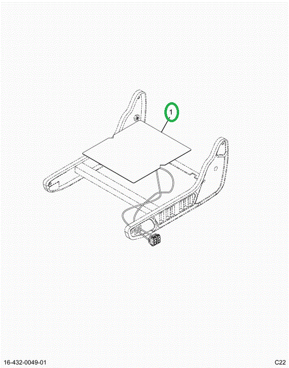 2522392C91 MODULE, TCU HEATER CONTROL WIT