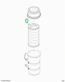2522420C91 FILTER,ELEMENT AIR FILTER