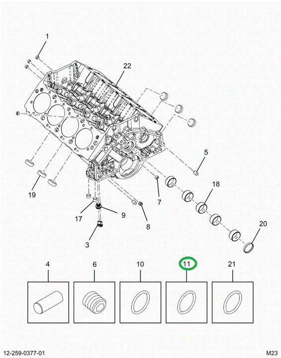 2522431C1 O-ring, Hose