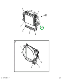 2522446C91 MODULE,MOUNTING BRACKET KIT