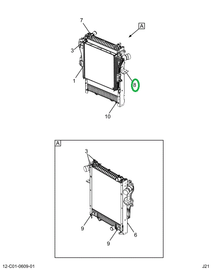 2522448C91 MODULE,CHARGE AIR COOLER WITHO