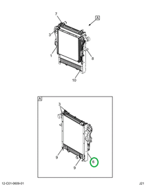 2522450C91 MODULE,DRIVER SIDE CHANNEL