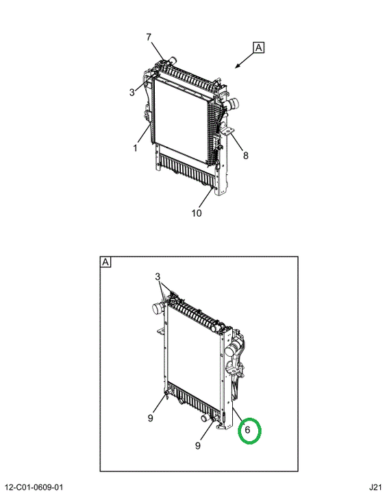 2522450C91 MODULE,DRIVER SIDE CHANNEL
