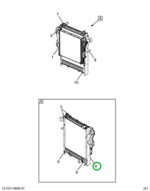 2522455C91 MODULE,PASSENGER SIDE CHANNEL