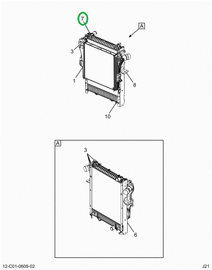 2522456C91 MODULE,RADIATOR ASSEMBLY WITHO