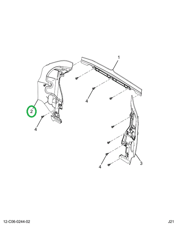 2522469C91 MODULE,DRIVER SIDE RECIRCULATI