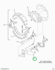 2522564C91 Bracket, Camshaft Support