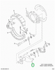 2522813C91 Bracket, Camshaft Support