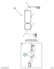 2522841C1 Mirror Head, Main, Left Hand,