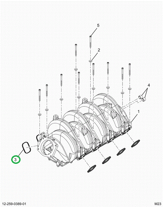 2522844C1 SEAL, INTAKE PORTAL
