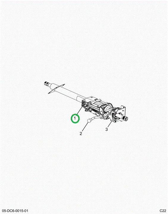 2522887C91 Service Column Assy.