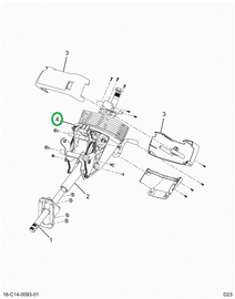 2522888C91 SENSOR,STEERING ANGLE SENSOR