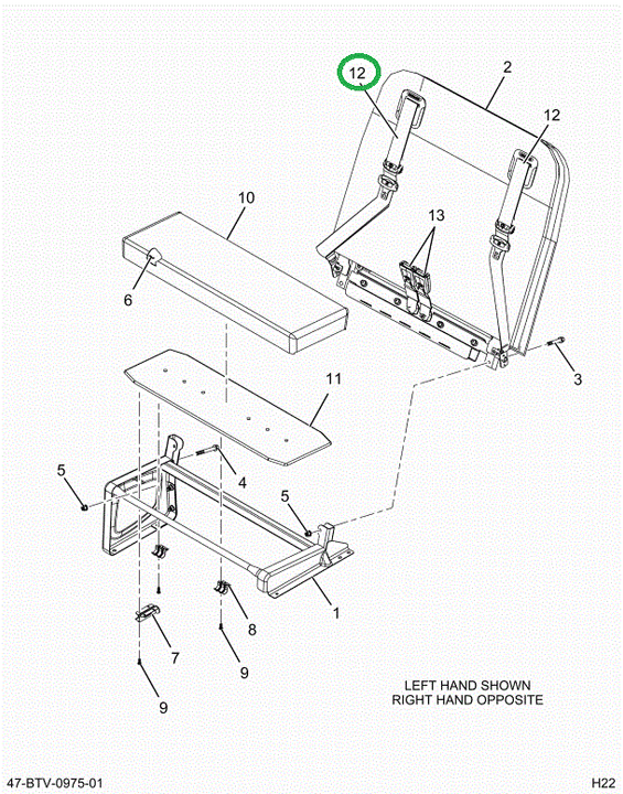 2522909C1 BELT,RETRACTOR, BELT 3PT