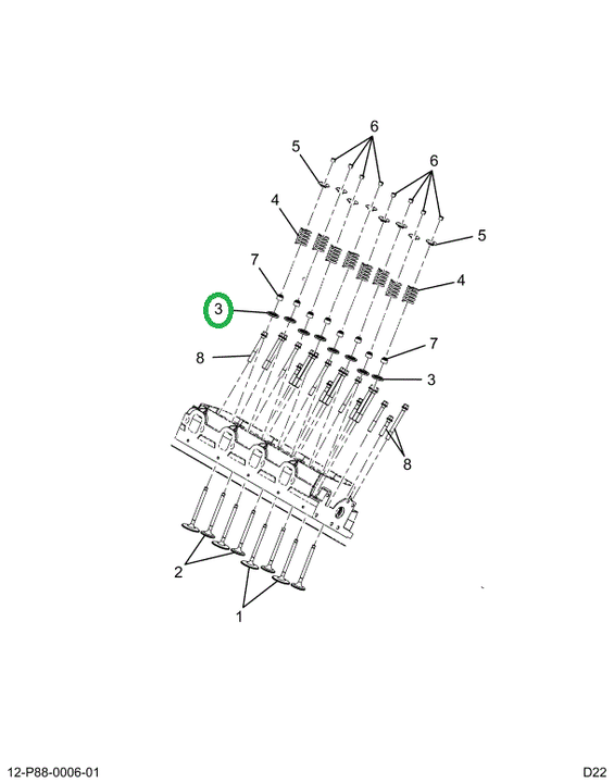 2522931C91 Shim, Valve Spring