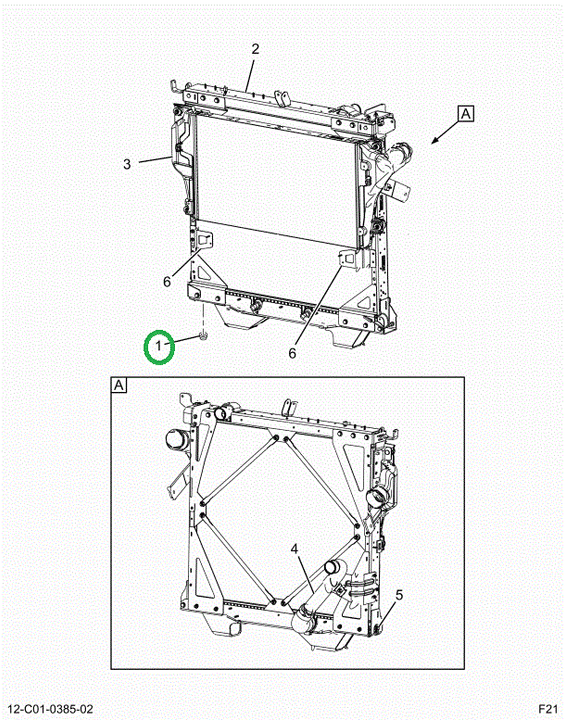 2522945C91 RADIATOR,KIT, ISOLATOR