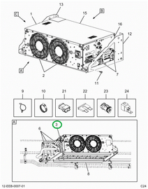 2522967C91 RESRVOIR,SURGE TANK ASSEMBLY W