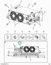 2522968C91 CAP,SURGE TANK CAP
