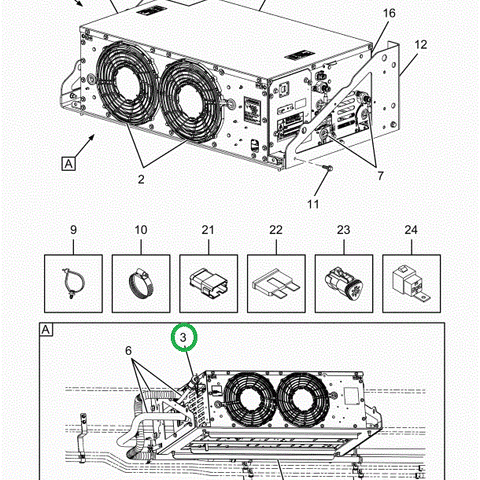 2522969C91 SENSOR,SURGE TANK LEVEL SENSOR